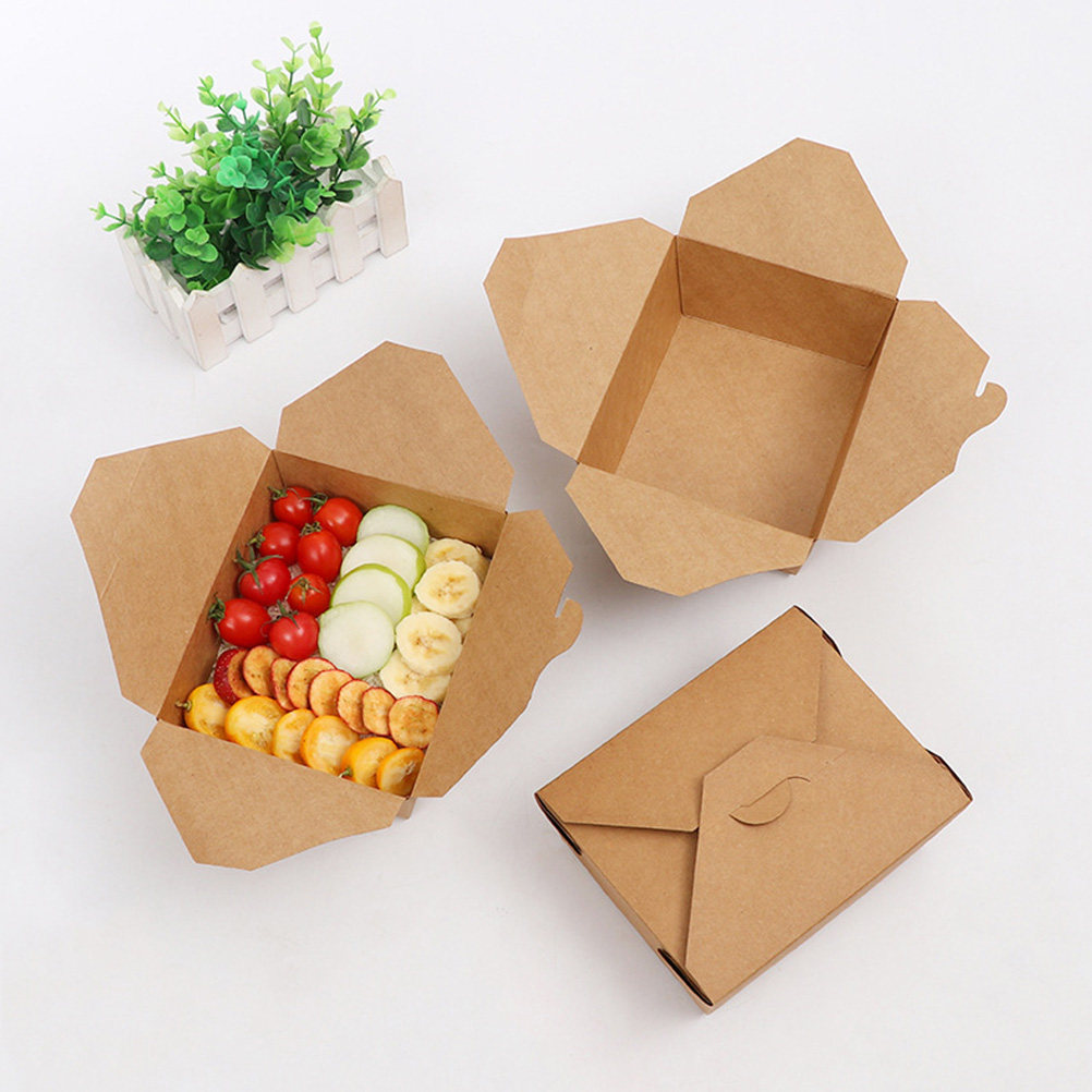 Meal Prep Day - 20Pcs Kraft Paper Disposable Meal Prep