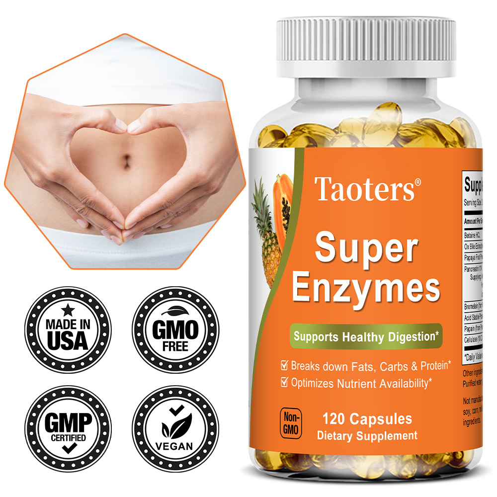 Meal Prep Co - Digestive Enzyme Complex with Betaine HCl