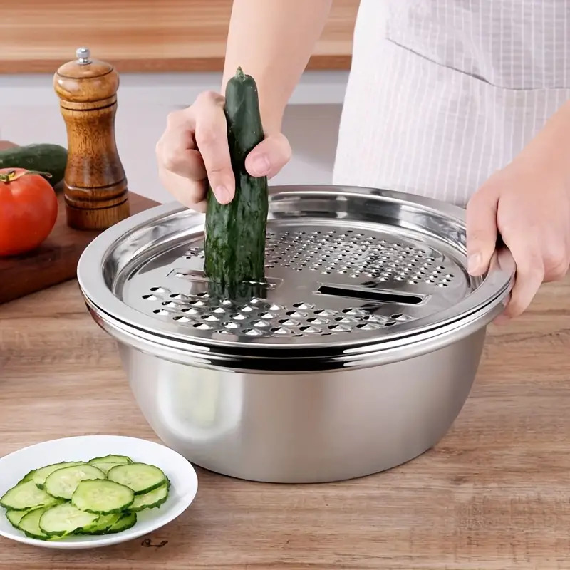 3pcs Stainless Steel Kitchen C - огляд і ціна Meal Prep Chef