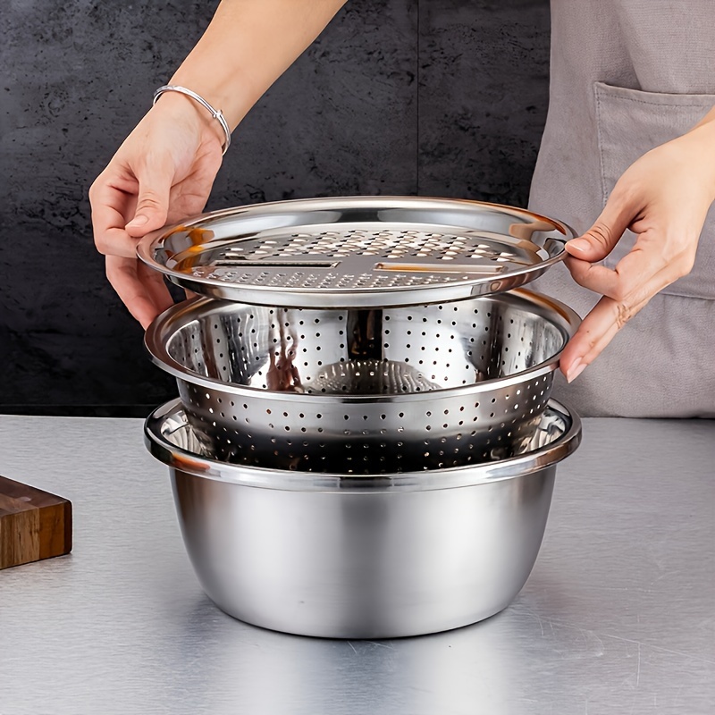 3pcs Stainless Steel Kitchen C - огляд і ціна Meal Prep Chef