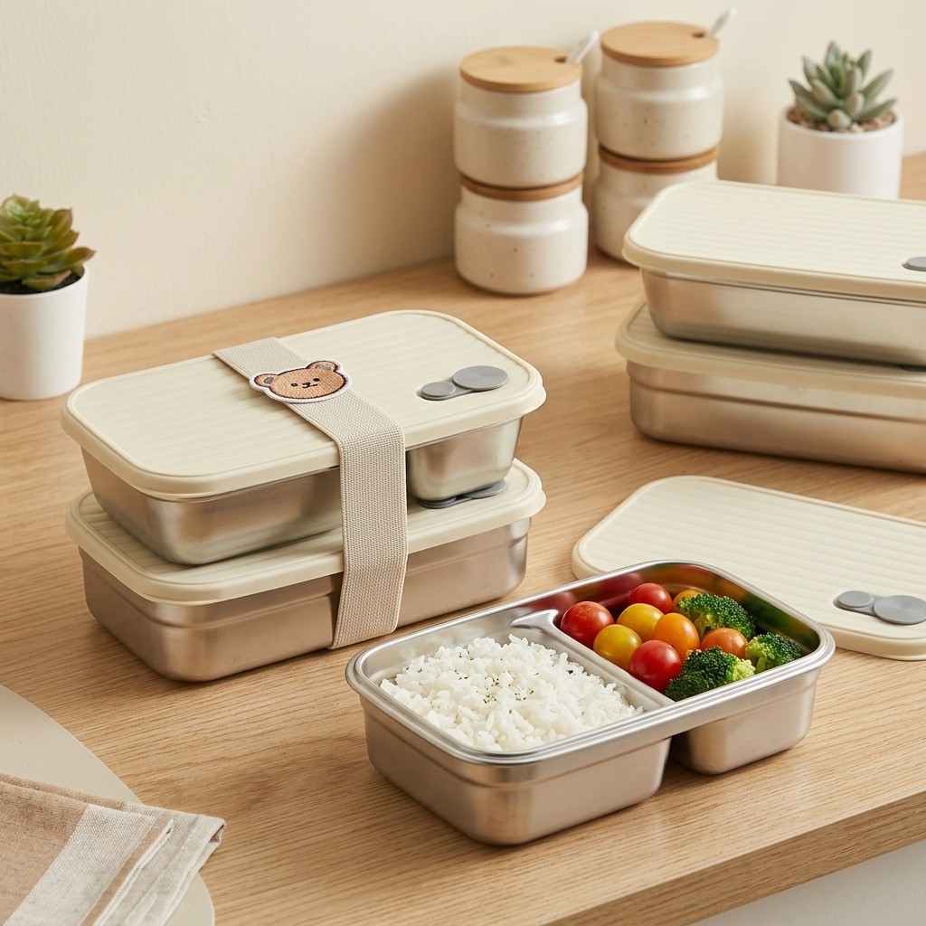 Stainless Steel Bento Box Meta - огляд і ціна Meal Prep Recipes