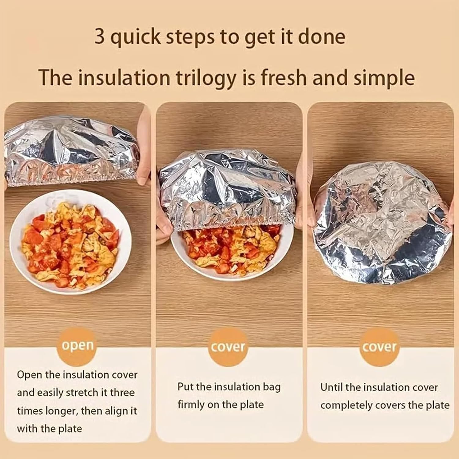 Reusable Aluminum Foil Food Co - огляд і ціна Meal Prep Chef
