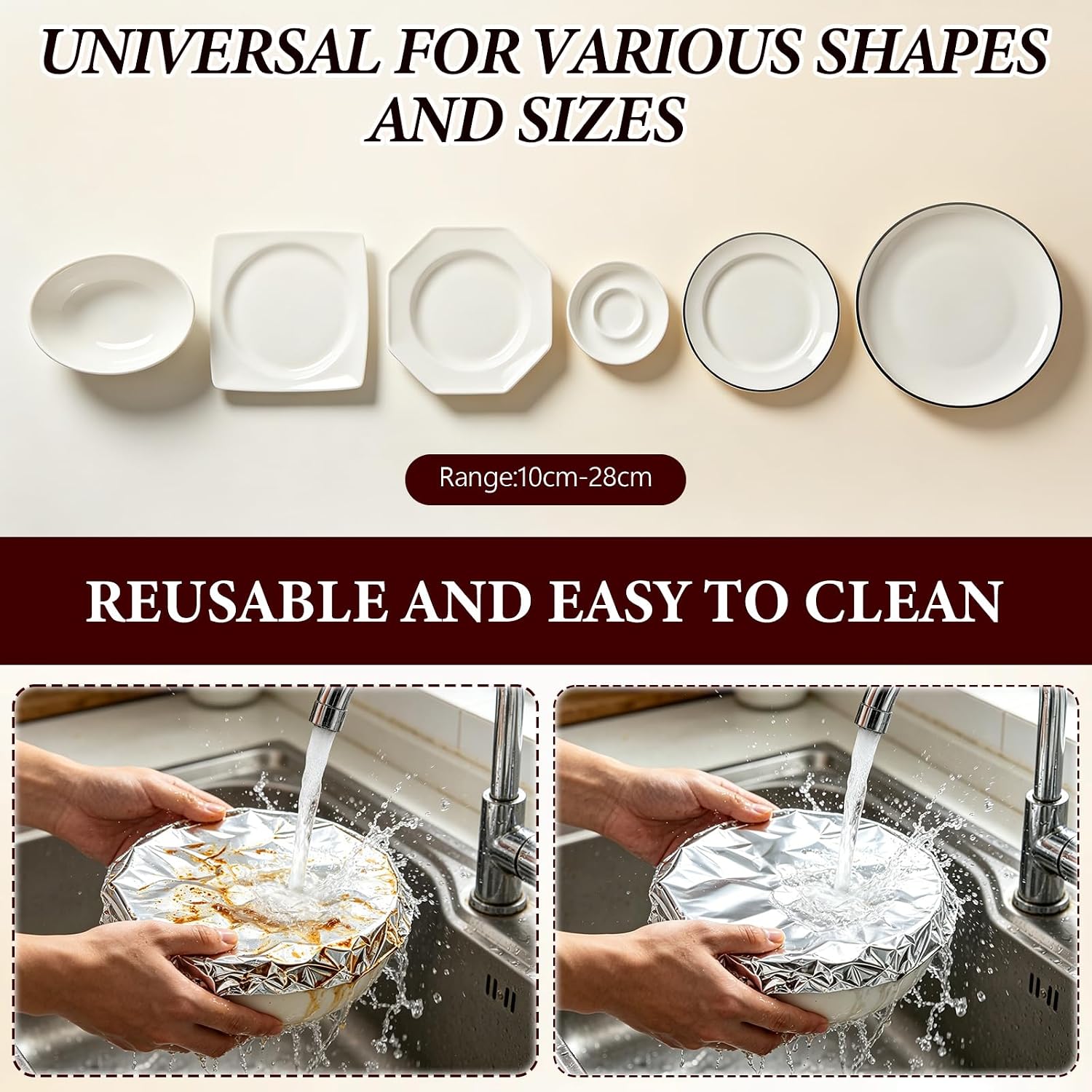 Reusable Aluminum Foil Food Co - огляд і ціна Meal Prep Chef