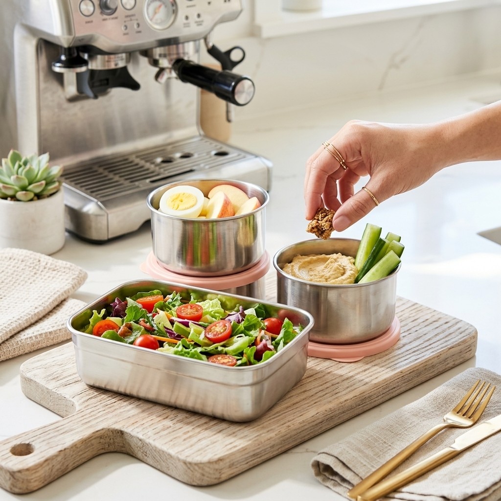 Microwave Safe 304 Stainless S - огляд і ціна Meal Prep Ideas