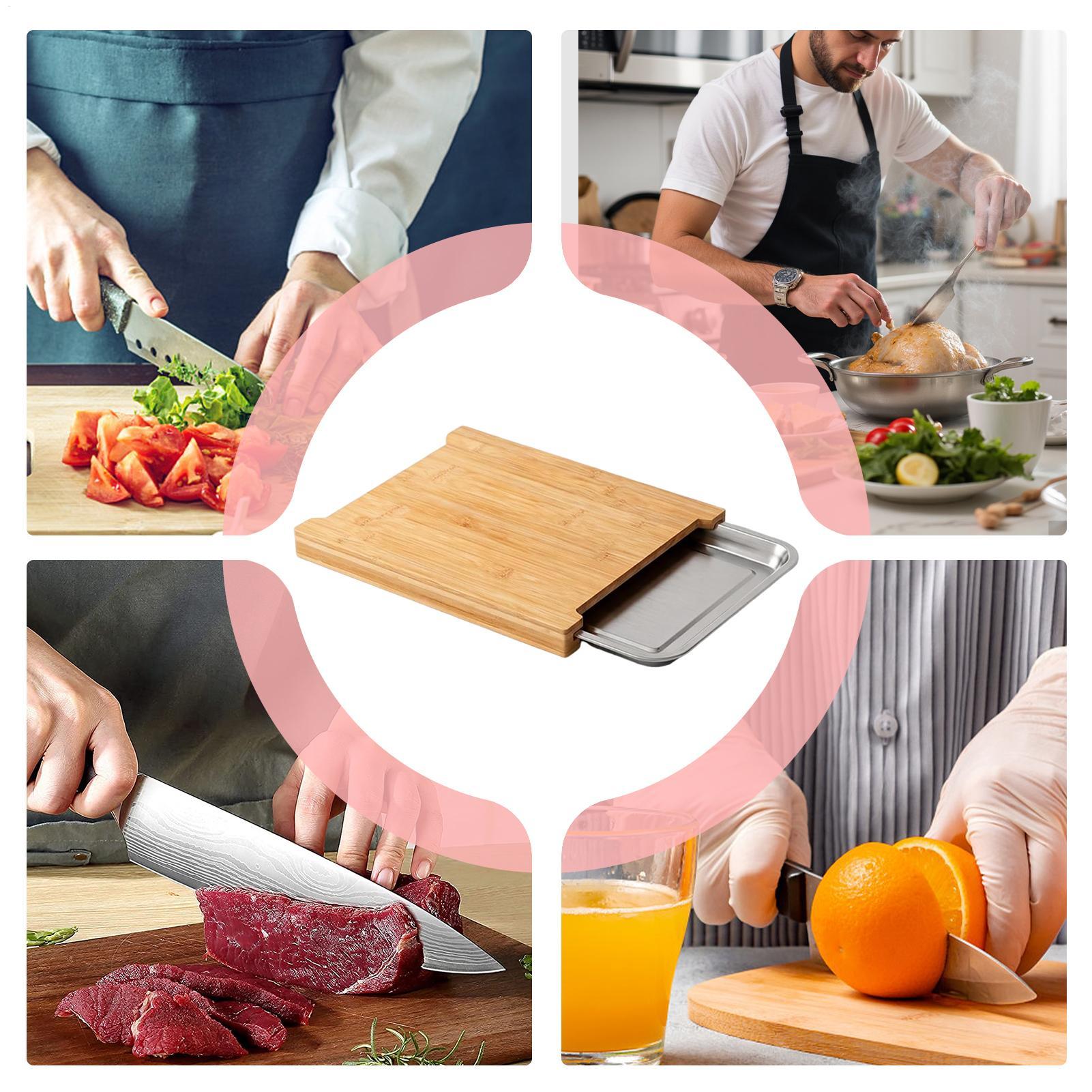 Wood Cutting Boards For Kitche - огляд і ціна Meal Prep Cutting