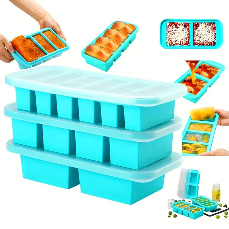 2 or 3-piece Silicone Freezer  - огляд і ціна Meal Prep Chef