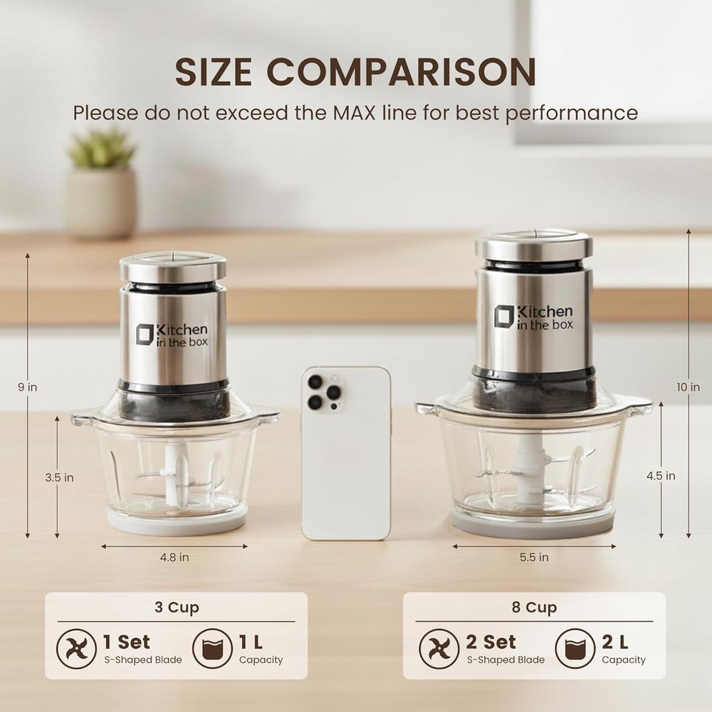 Electric Meat Grinder & Food C - огляд і ціна Veggie Chopper Cup