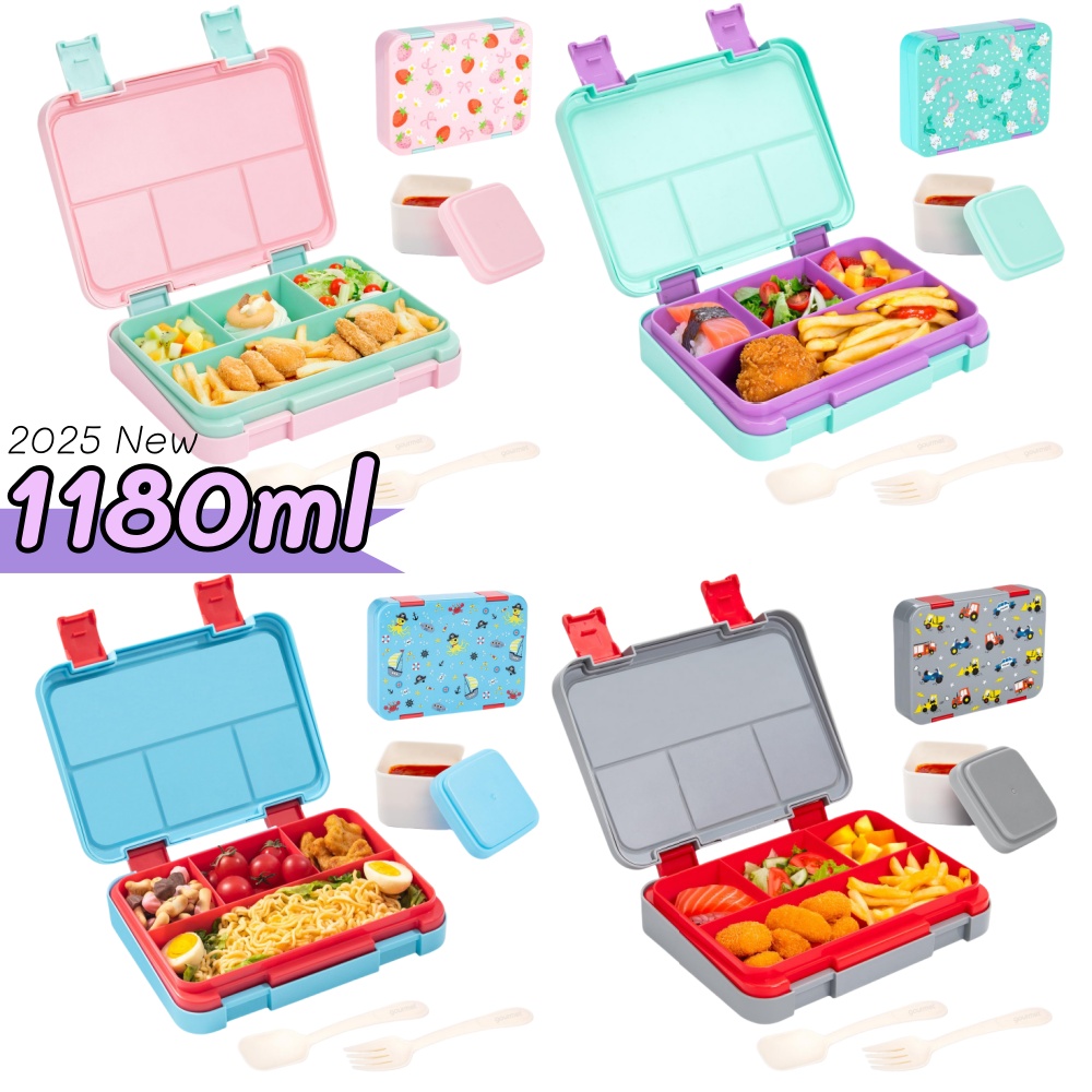 40oz Cartoon Pattern Bento Lun - огляд і ціна Meal Prep Ideas
