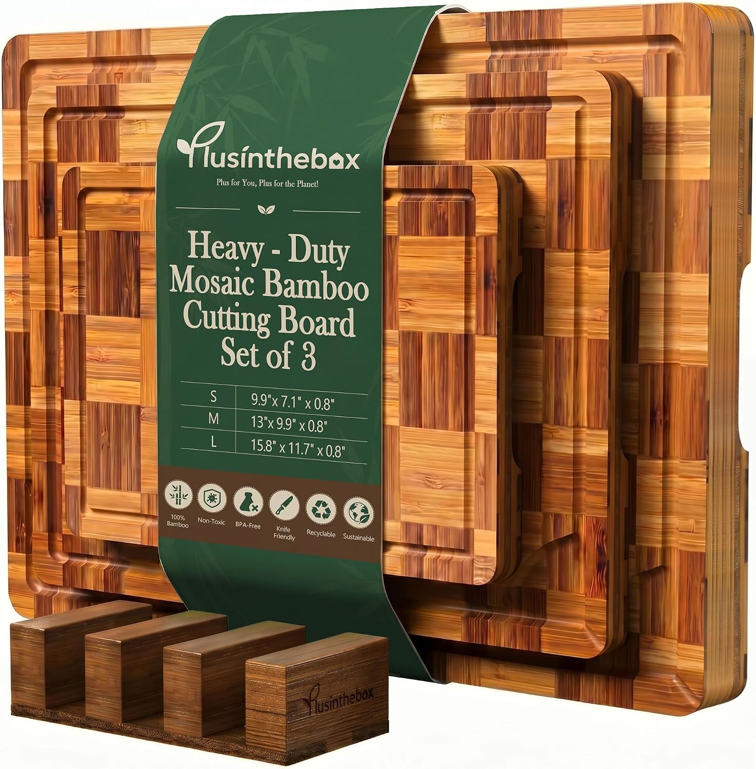 Checkered Cutting Board Set wi - огляд і ціна Meal Prep Cutting