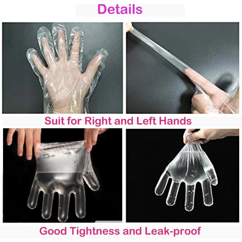 Clear Disposable Gloves Transp - огляд і ціна Meal Prep Chef